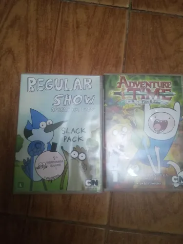 Lote 2 dvds originais cartoon network 