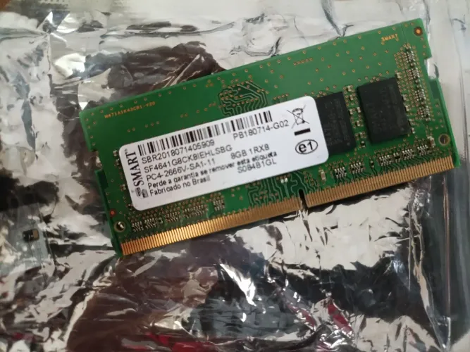 Memória para notebook DDR4 8GB