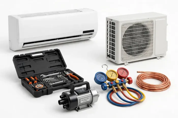 KIT HDINO - Projeto + Materiais Ar Condicionado Split + Suporte Técnico - Praia Grande