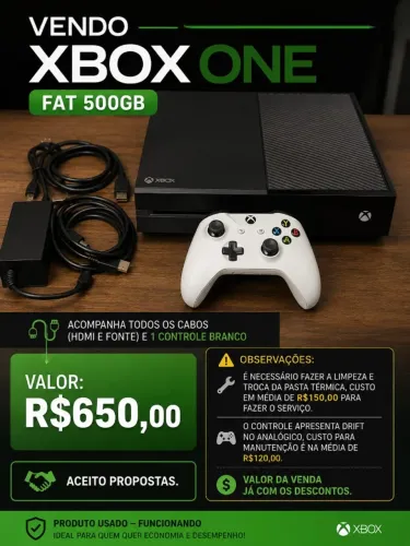 XBOX ONE FAT 500GB