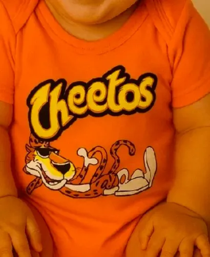 Roupinhas para bebe fantasia cheetos