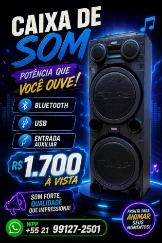 Vendo torre de som!