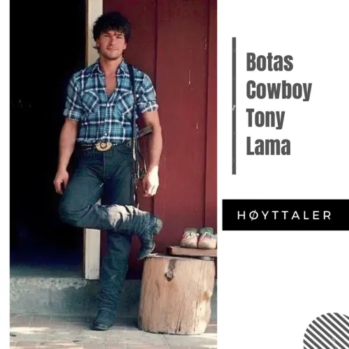 bota cowboy vintage tony lama couro de cobra