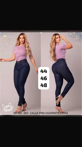 Calça jeans TAM 48 nova e veste super bem