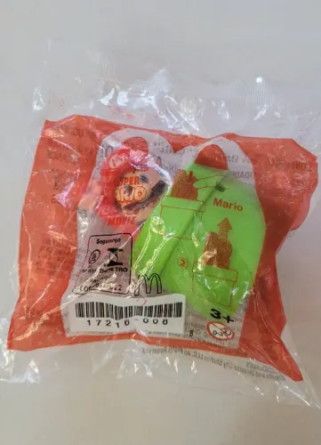 Boneco Mario No Cano Super Mario Bros O Filme - McLanche Feliz (Lacrado)