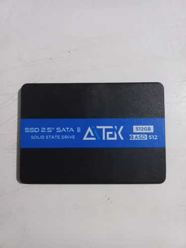 SSD ATEK 512gb SATA III PC / NOTEBOOK ( NOVO )
