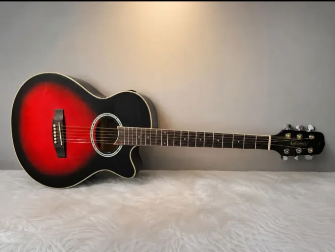 Violão Elétrico Giannini Aço Gsf1d + Kit Acessórios