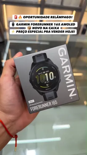 GARMIN FORERUNNER 165 - PREÇO ESPECIAL