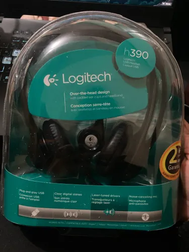 Fone logitech h390 LACRADO