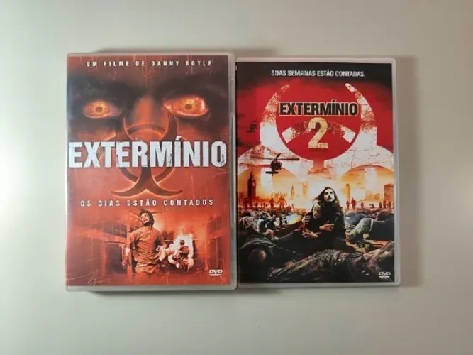 DVDs Extermínio e Extermínio 2