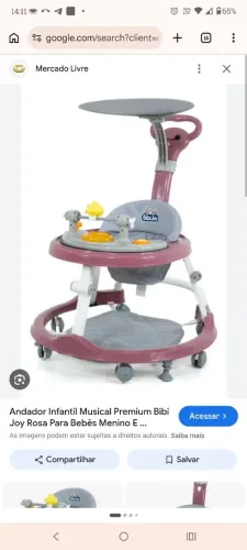 Vendo andandor musical infantil 