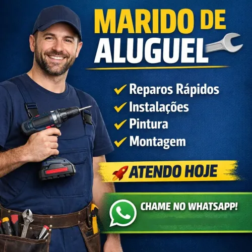 ? MARIDO DE ALUGUEL - RESOLVO HOJE! 