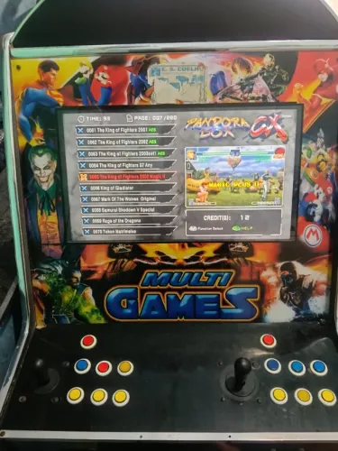 Máquina de fliperama 2800 jogos