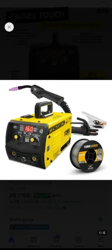 Máquina de solda Tork kab 150a