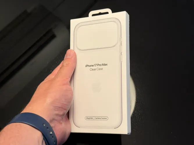 Apple Clear Case para iPhone 17 Pro Max | Original | Lacrada