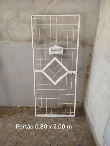 Vendo 1 portão social + 2 grades