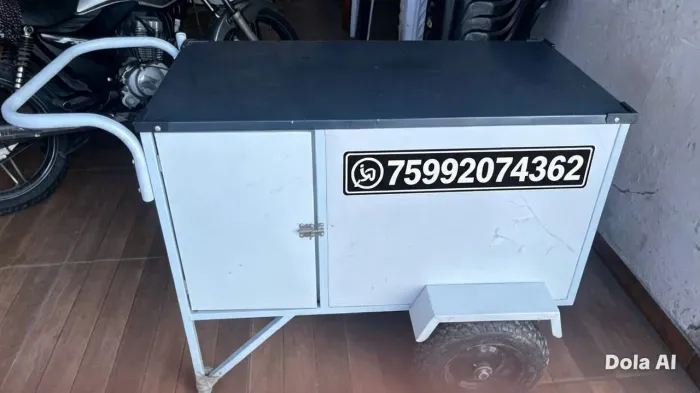 2 carrinhos para pizza e tapioca