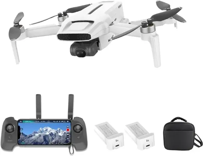 Drone Fimi X8 Mini V2 | 4 baterias + acessórios | Para reparo ou peça