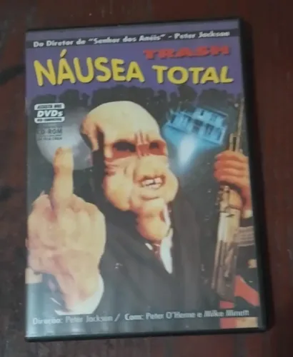 DVD "TRASH: NAUSEA TOTAL" (1988) de Peter Jackson, raízes do grande diretor Neo Zelandes