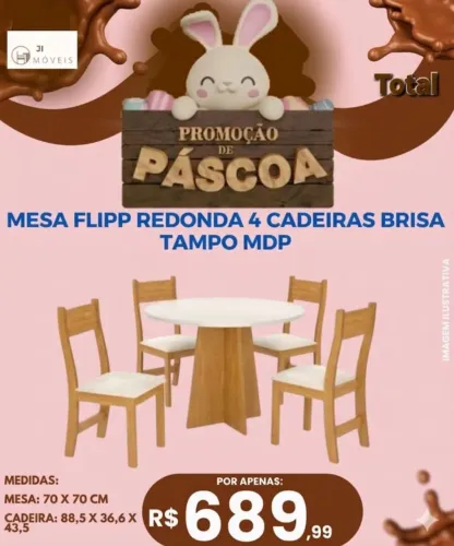 Mesa com cadeiras