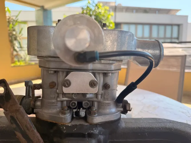 Weber Italiana com coletor GM opala