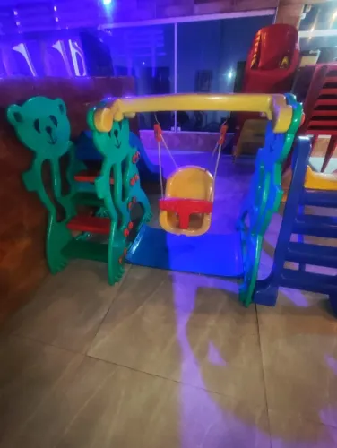 PLAYGROUND URSO INFANTIL BALANÇO ESCORREGA