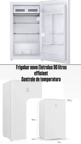 Ar condicionado e frigobar 