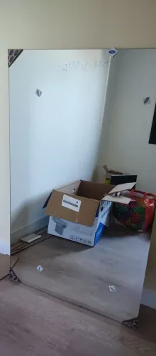 Espelho Medidas de 1,32 metros por 80cm. Vidro de 4mm lapidado