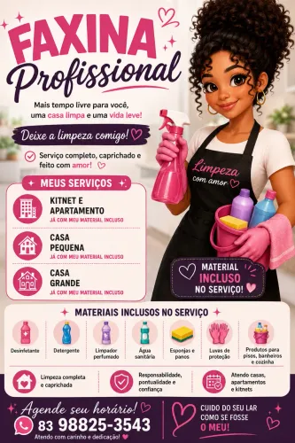 Faxina profissional