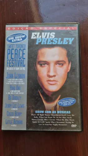 DVD Elvis Presley Edição Especial + Sweet Toronto Peace Festival (John Lennon, Chuck Berry