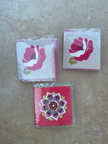 Conjunto de Mini Cartões Vera Bradley