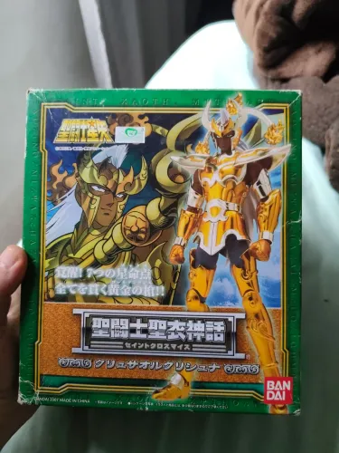 Chrysaor de Krishna cloth myth Bandai caixa blister e armadura