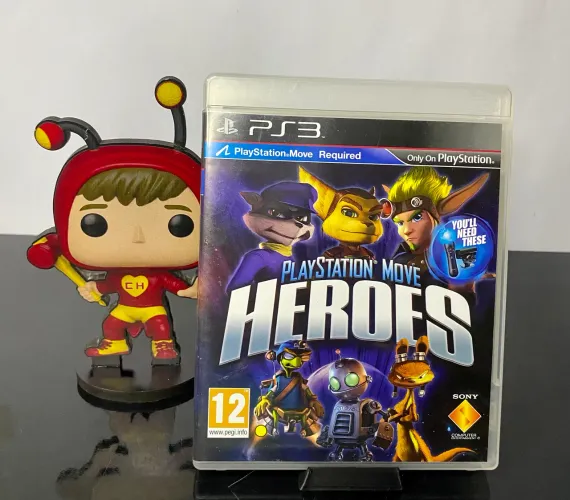 Playstation Move Heroes - PS3 - Com manual