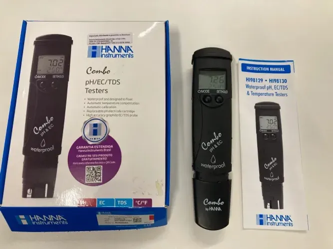 Tester Combo - Medidor de pH/EC/TDS/Temperatura - Hanna Instruments