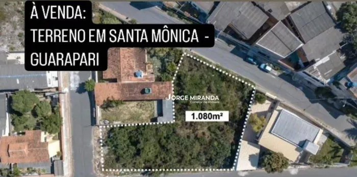Terreno à venda, 1080 m² por R$ 890.000,00 - Santa Mônica - Guarapari/ES