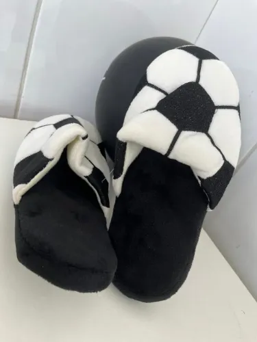 Pantufa infantil bola de futebol 31/32