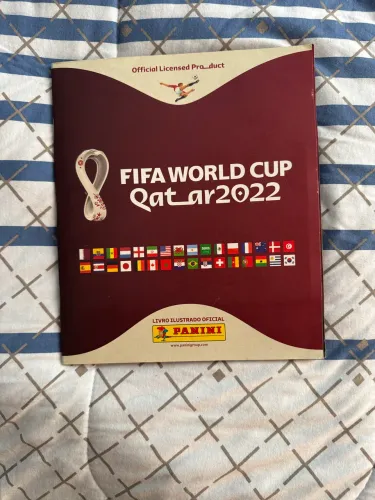 Álbum copa 2022 completo capa mole e capa dura