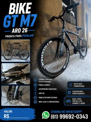 Bicicleta M7 Aro 26