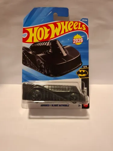 Hot wheels Batmobile 1989 com capa