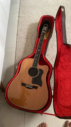 Violão Folk Tagima Juninho Afram Signature (com Reverb,Delay)<br>