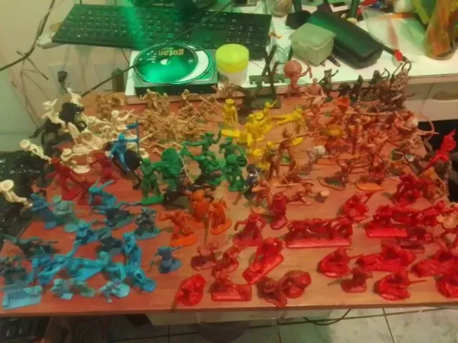 Miniaturas coleção rara forte Apache gulliver Ano Aproximadamente 500 peças venda urgente