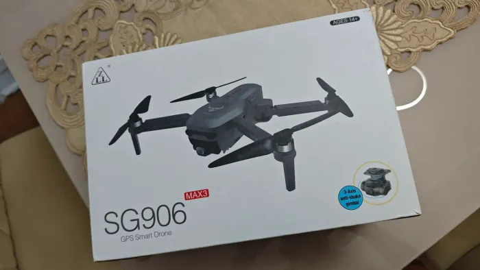 Drone SG906 Max 3 Com Defeito no Gimbal 