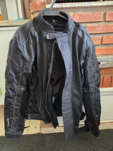 Jaqueta motociclista masculina 3 em 1 RIFFEL