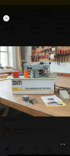 Coladeira de borda zouti