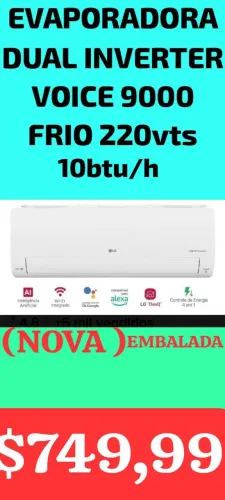EVAPORADORA INVERTER LG, LEIAM: