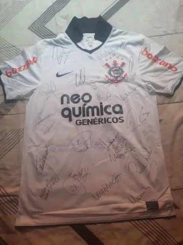 Camisa Autografada do Corinthians 2010