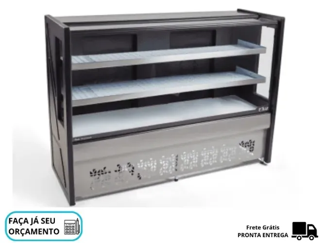Balcão Refrigerado 2 Metros 2 Placas Polar