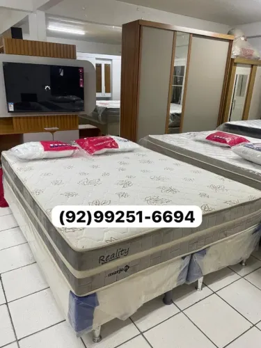 cama queen promocional 