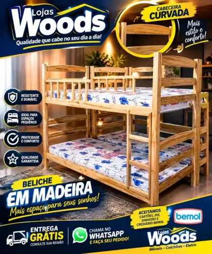 Beliche Madeira R$ 589,00 Modelo Novo Disponível