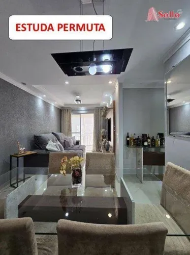CONDOMÍNIO BEM ESTAR Excelente Apartamento com 3 dormitórios à venda, 77 m² por R$ 645.000